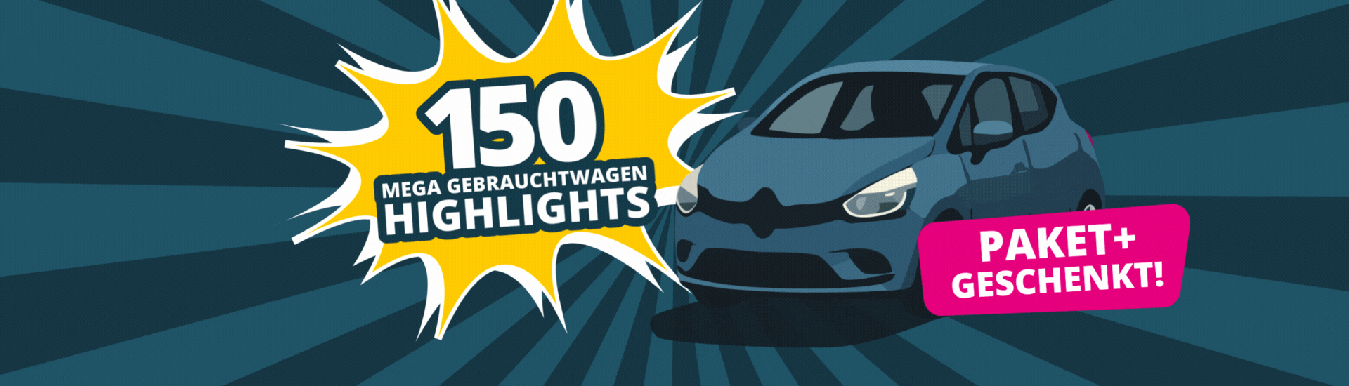 Gebrauchtwagen Highlights Banner