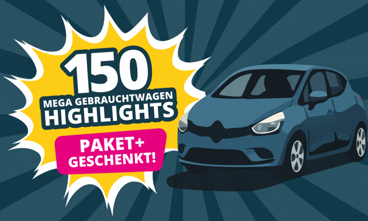 150 Mega Gebrauchtwagen Highlights