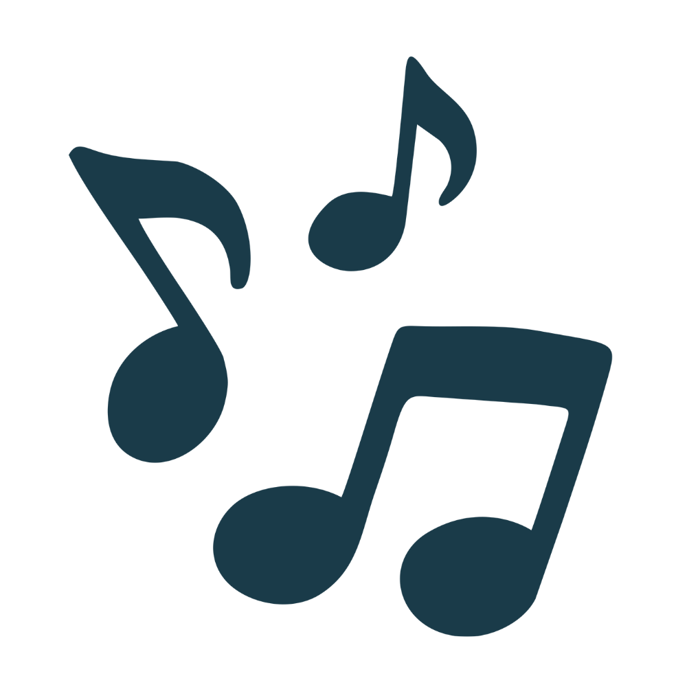 Icon Musik und gemütliches Ambiente